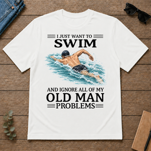 I Just Want To Swim - white - TS2D-White