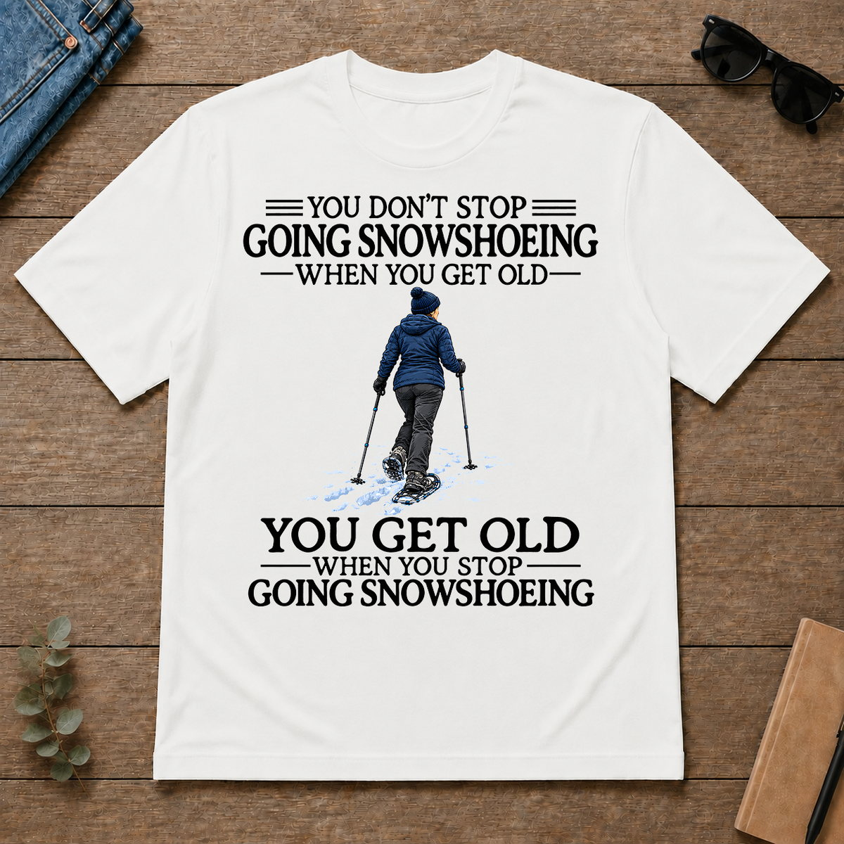 Don't Stop Going Cycling Woman - white - TS2D-White