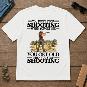Don't Stop Shooting - white - TS2D-White