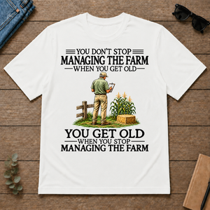 Don't Stop Farm Manager - white - TS2D-White