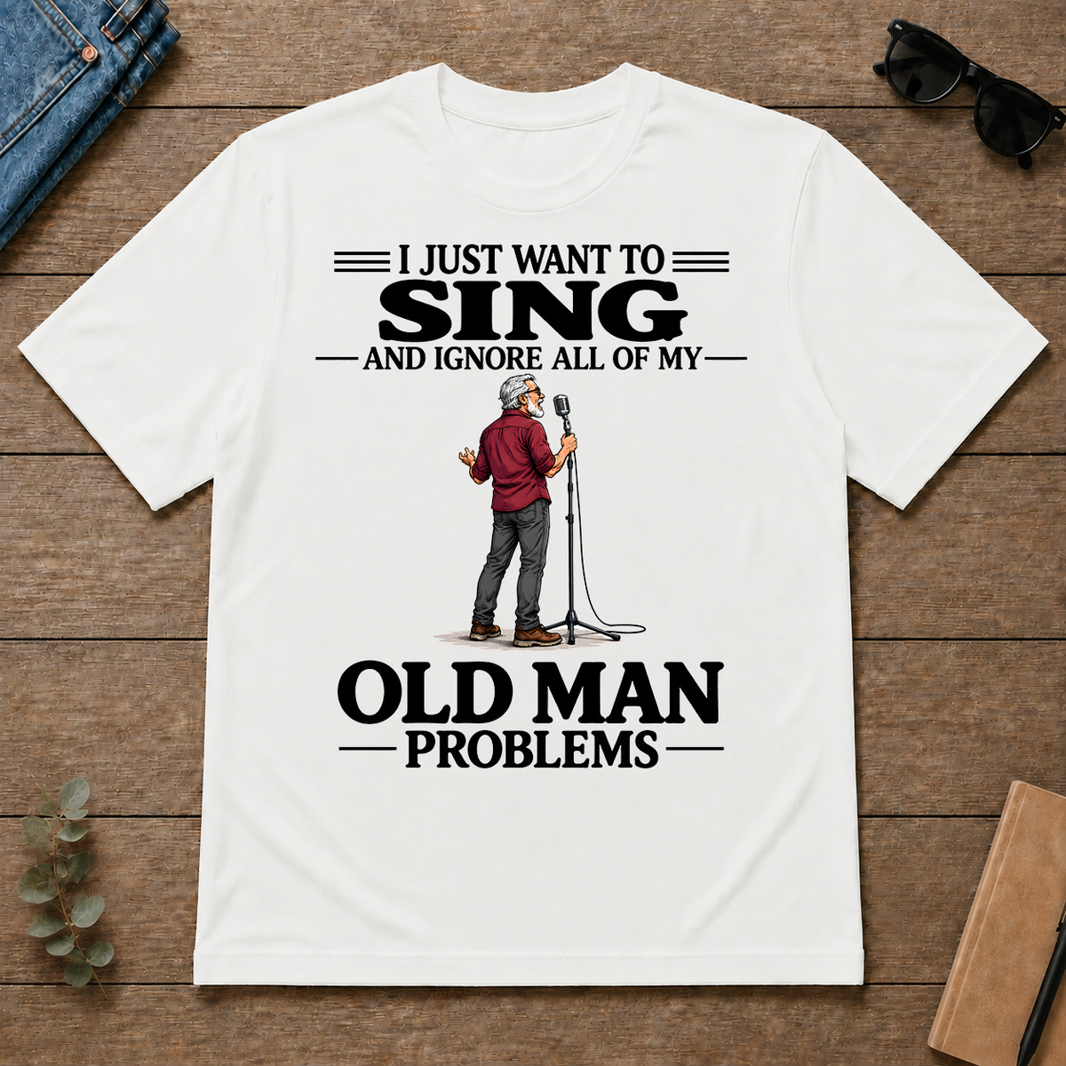 I Just Want To Sing - white - TS2D-White
