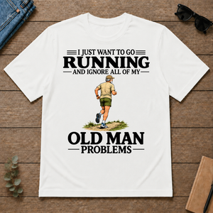 I Just Want To Go Running Vintage - white - TS2D-White