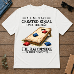 Still Play Cornhole In 70s - white - TS2D-White