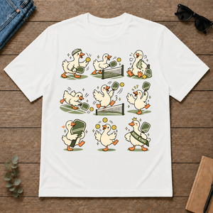 Pickleball Lover Cute Goose - white - TS2D-White