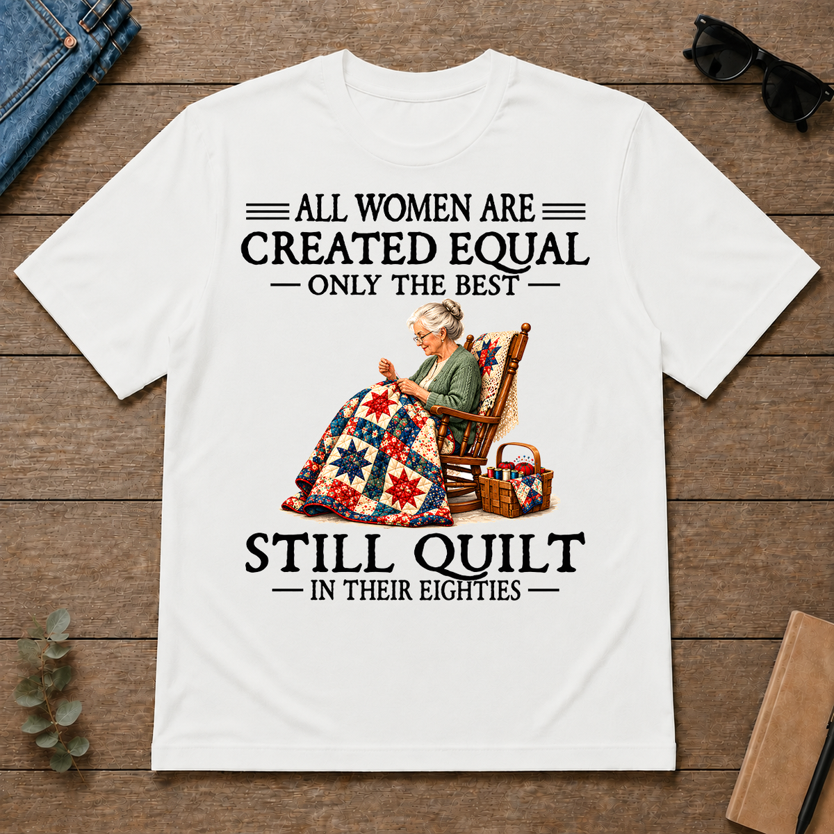 Still Quilt 80S - white - TS2D-White