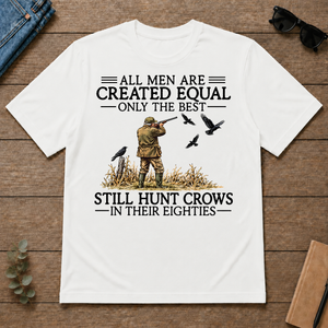 All Men Are Created Equal Crow Hunting 80s - white - TS2D-White
