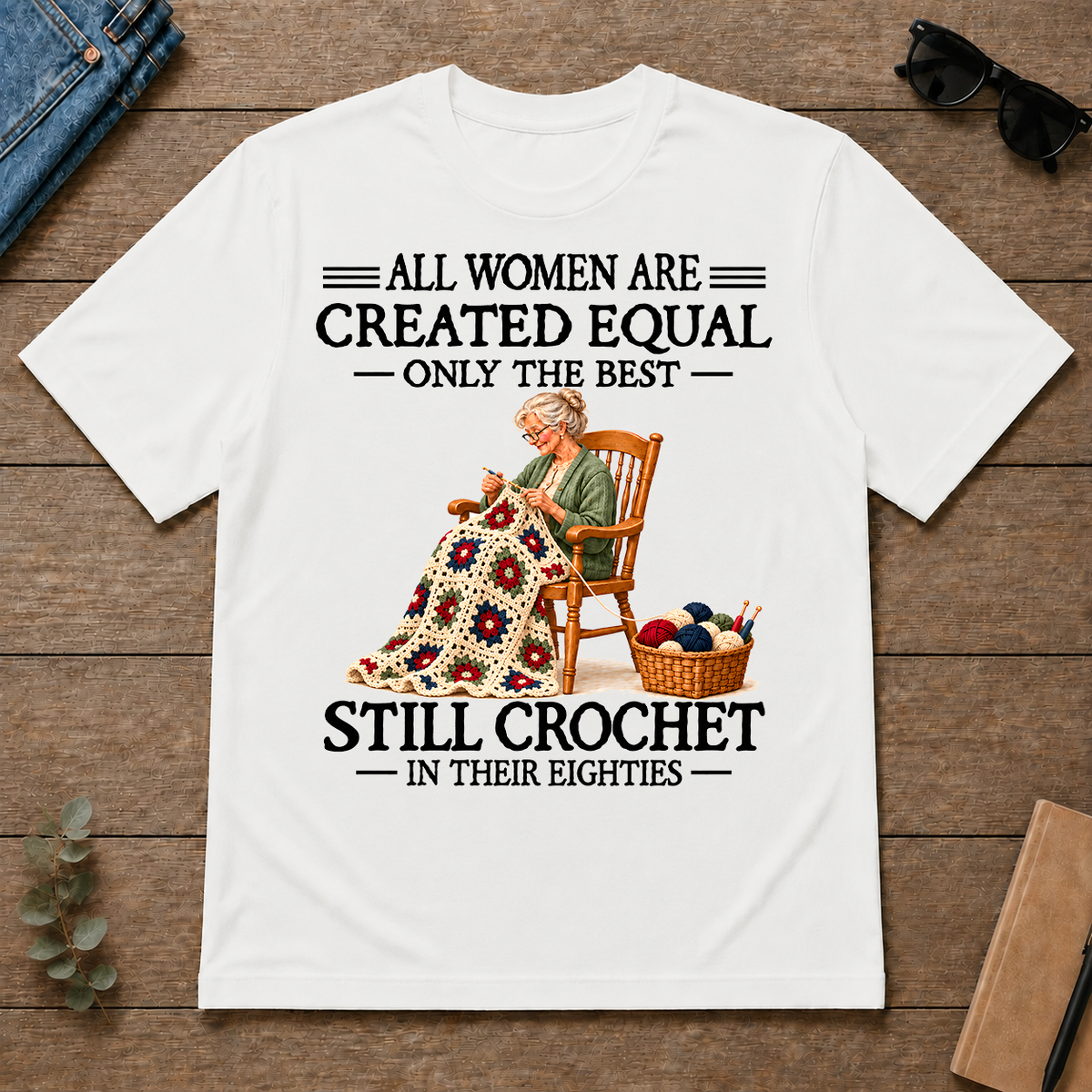 Still Crochet 80S - white - TS2D-White