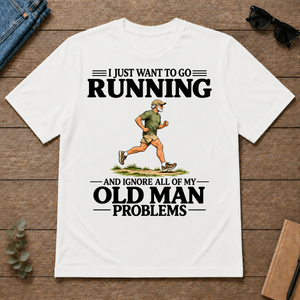 I Just Want To Go Running - white - TS2D-White