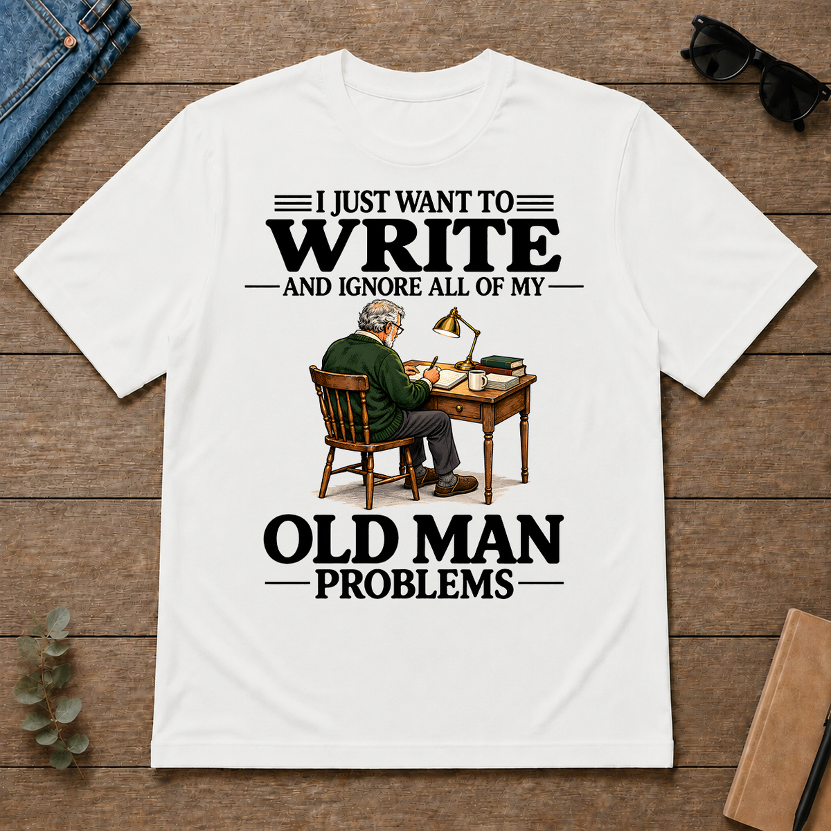 I Just Want To Write - white - TS2D-White