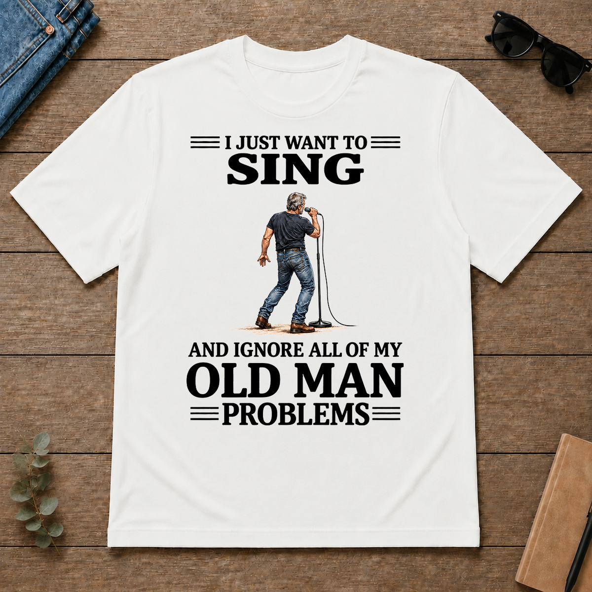 I Just Want To Sing - white - TS2D-White