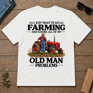 I Just Want To Go Golfing - white - TS2D-White