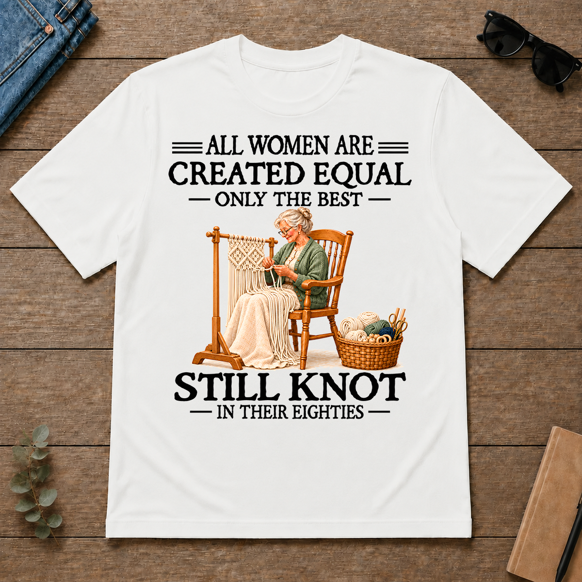 Still Knot 80S - white - TS2D-White
