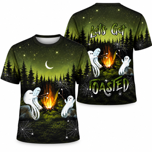 Let's Get Toasted Dark Forest All Over Print Shirt