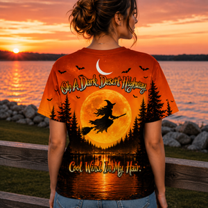 On A Dark Desert Highway All Over Print Shirt