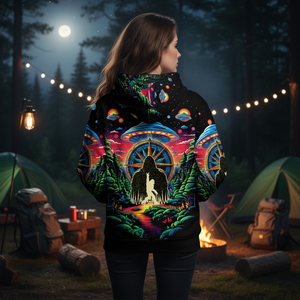 Bigfoot Mountain Adventure All Over Print Shirt