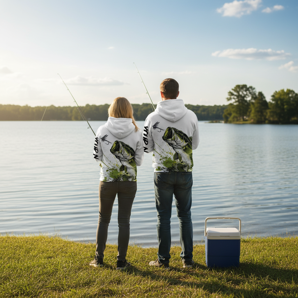 Custom Name Largemouth Bass All Over Print Shirt