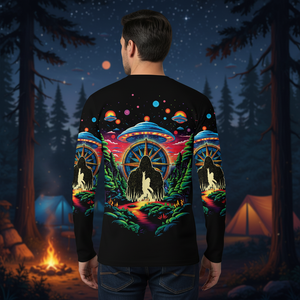Bigfoot Mountain Adventure All Over Print Shirt