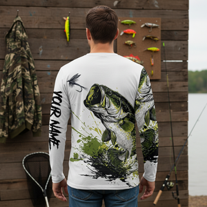 Custom Name Largemouth Bass All Over Print Shirt