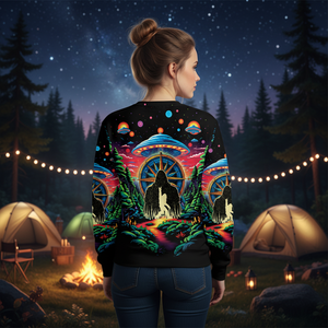 Bigfoot Mountain Adventure All Over Print Shirt