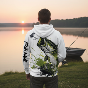 Custom Name Largemouth Bass All Over Print Shirt