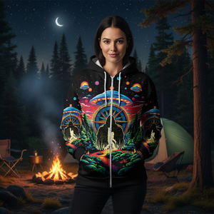 Bigfoot Mountain Adventure All Over Print Shirt