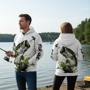 Custom Name Largemouth Bass All Over Print Shirt