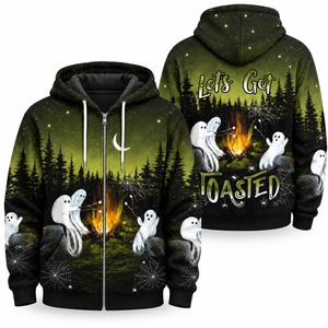 Let's Get Toasted Dark Forest All Over Print Shirt