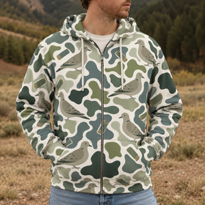Dove Camouflage Hunting Funny Pattern All Over Print