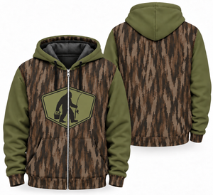 Bigfoot Fishing Camo All Over Print