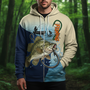Bass Fishing All Over Print Shirt