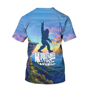 Bigfoot Mountain Hiking T-Shirt For Men & Women