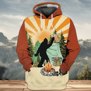 It's Always Beer O'clock At The Campsite All Over Print Shirt