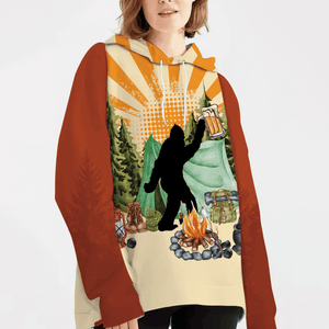 It's Always Beer O'clock At The Campsite All Over Print Shirt