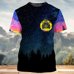 Camping No City Lights Just Campfire Nights All Over Print Shirt