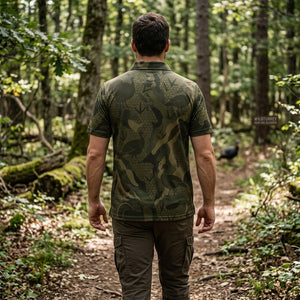 Wild Turkey Hunting Men Polo Shirt