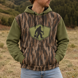 Bigfoot Fishing Camo All Over Print