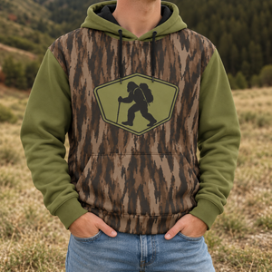 Bigfoot Hiking Funny Camo All Over Print