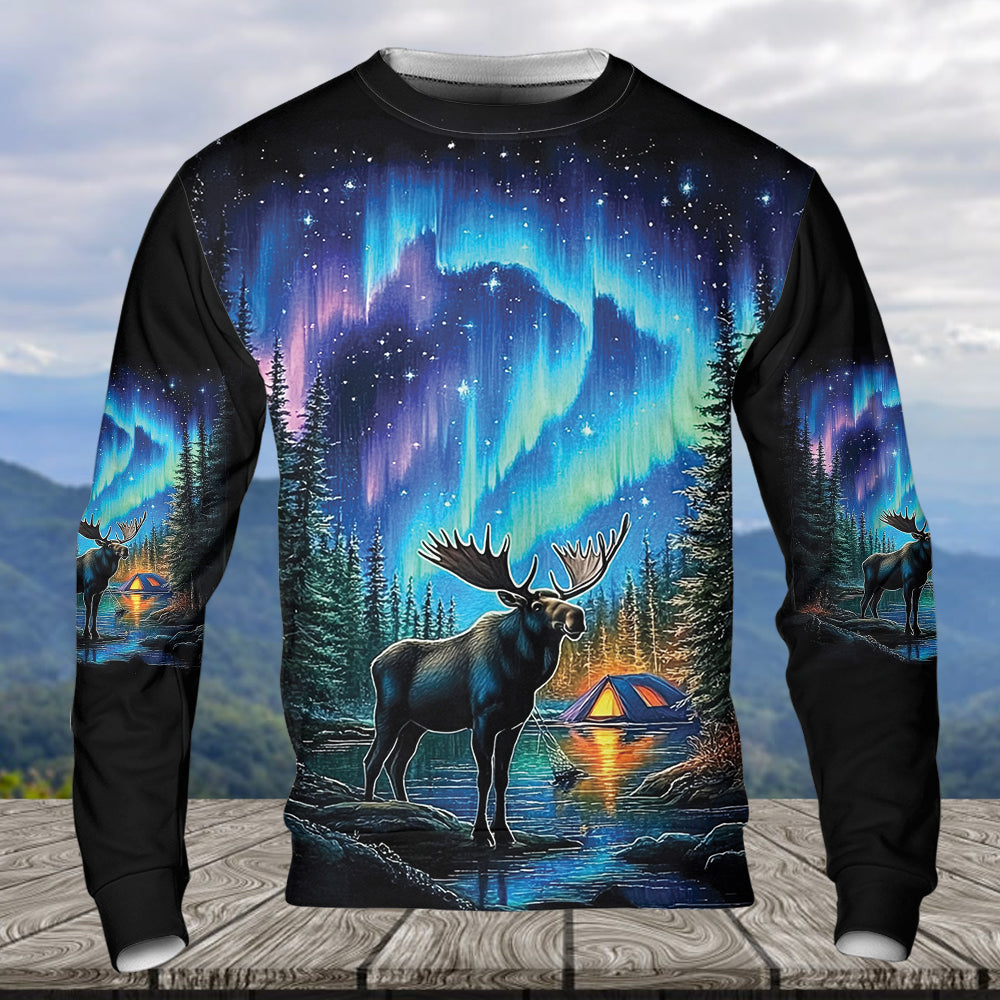 Dark Night Wandering All Over Print Shirt