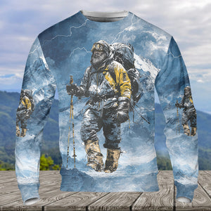 Into the Wild Heights: Spirit of the Mountain All Over Print Shirt