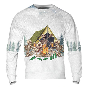 Today's Good Mood Is Sponsored By Camping and Beer All Over Print Shirt