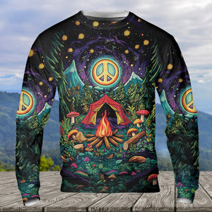Campfire Peace Life All Over Print Shirt