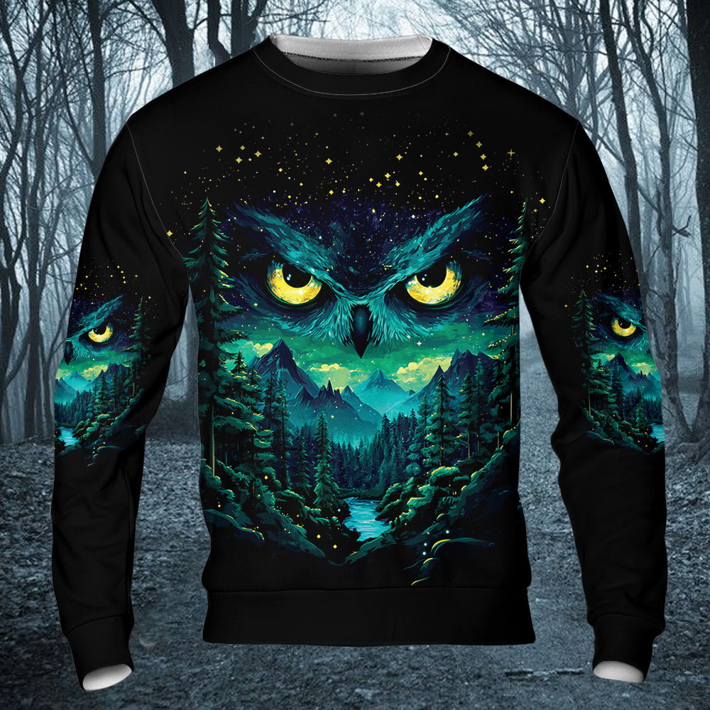 The Clearest Way Into The Universe Is Through A Forest Wilderness Over Print Shirt