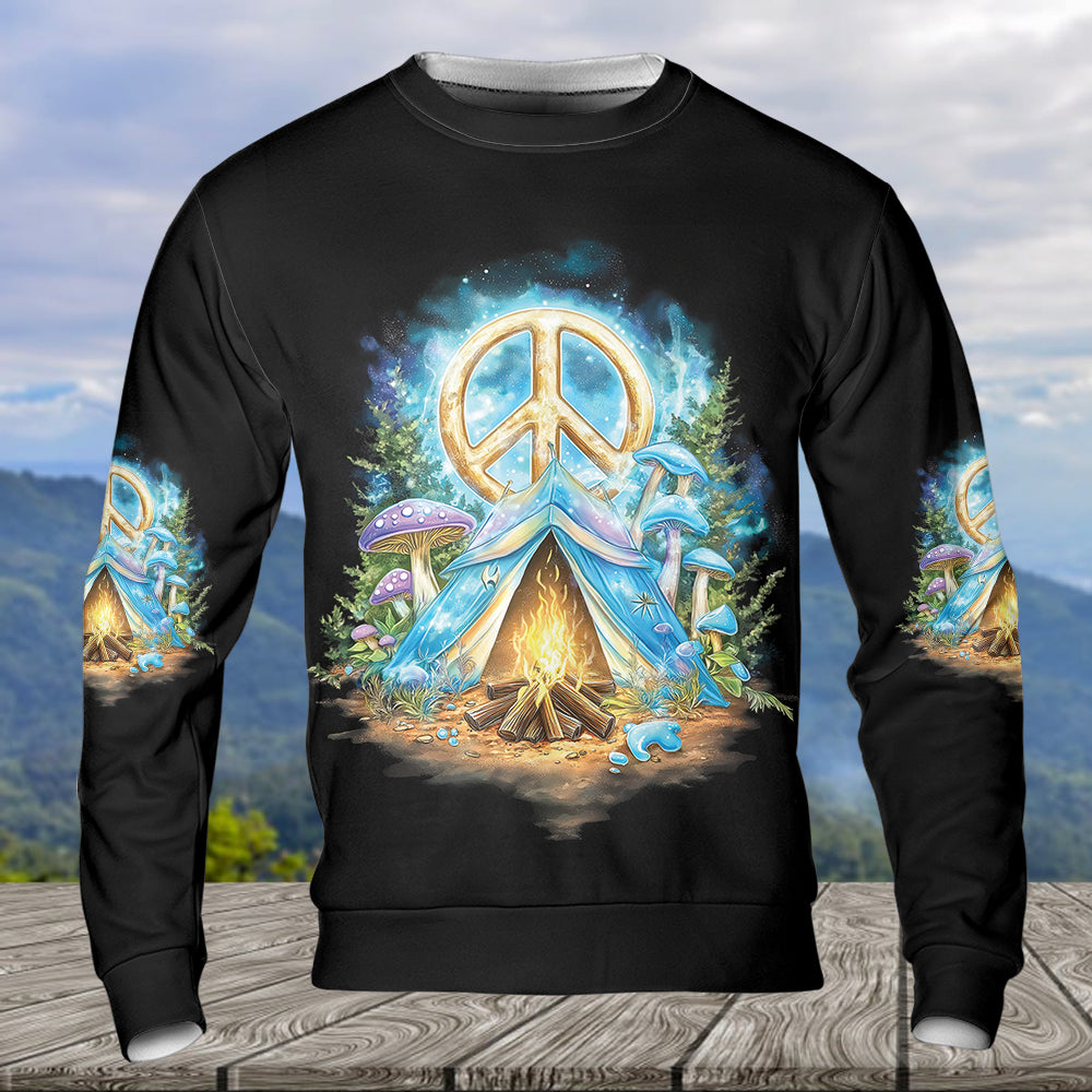 Peace Life Camper All Over Print Shirt
