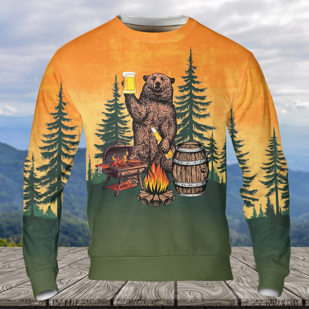 Ugly Bear All Over Print Shirt