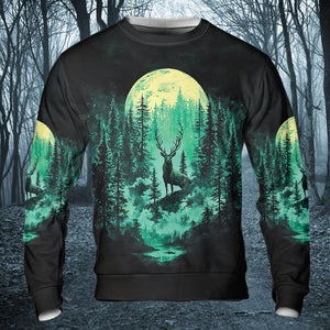 Deep In The Forest I Stroll To Hear The Wisdom Of My Soul All Over Print Shirt