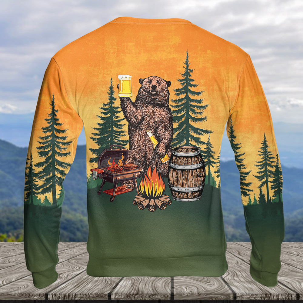 Ugly Bear All Over Print Shirt