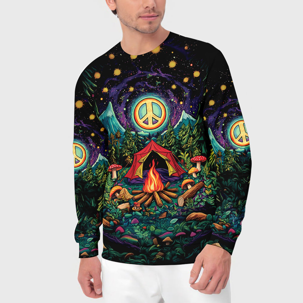 Campfire Peace Life All Over Print Shirt