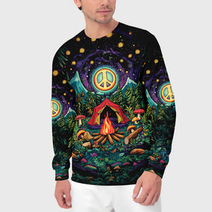 Campfire Peace Life All Over Print Shirt