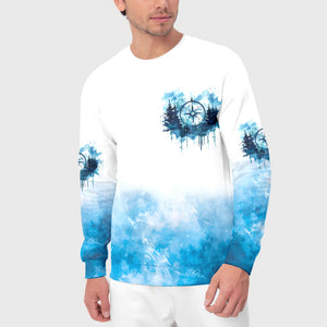 Compass The Mountains Are Calling And I Must Go All Over Print Shirt
