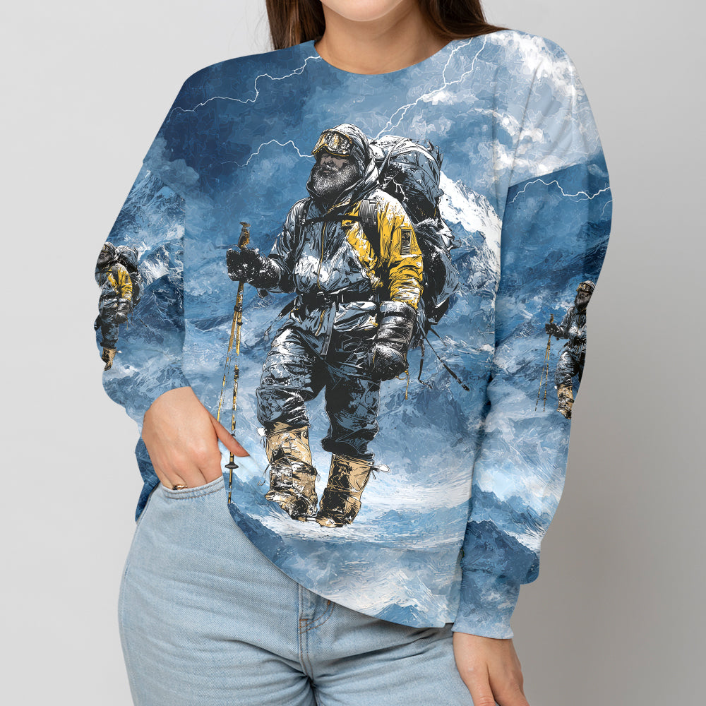 Into the Wild Heights: Spirit of the Mountain All Over Print Shirt